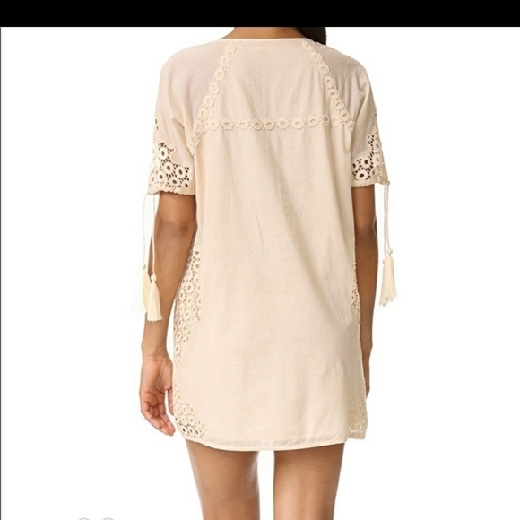 Tularosa bobbie‎ tunic dress natural oversized boho size Small romantic - Picture 3 of 7